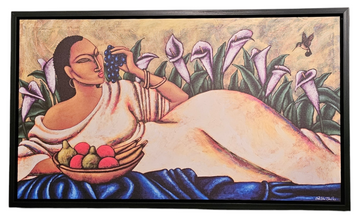 Perfect Indulgence Giclee on Canvas Framed