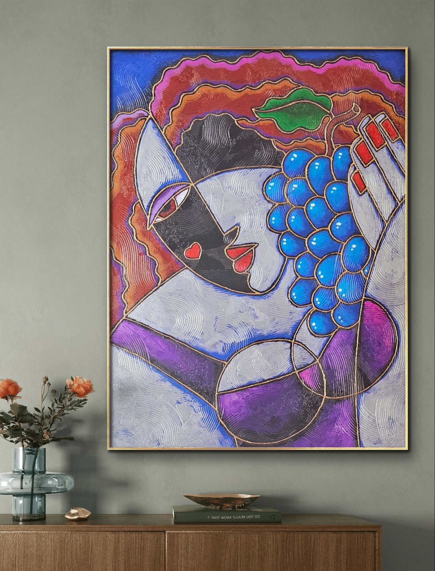 Sweet Grapes | Lithograph Print