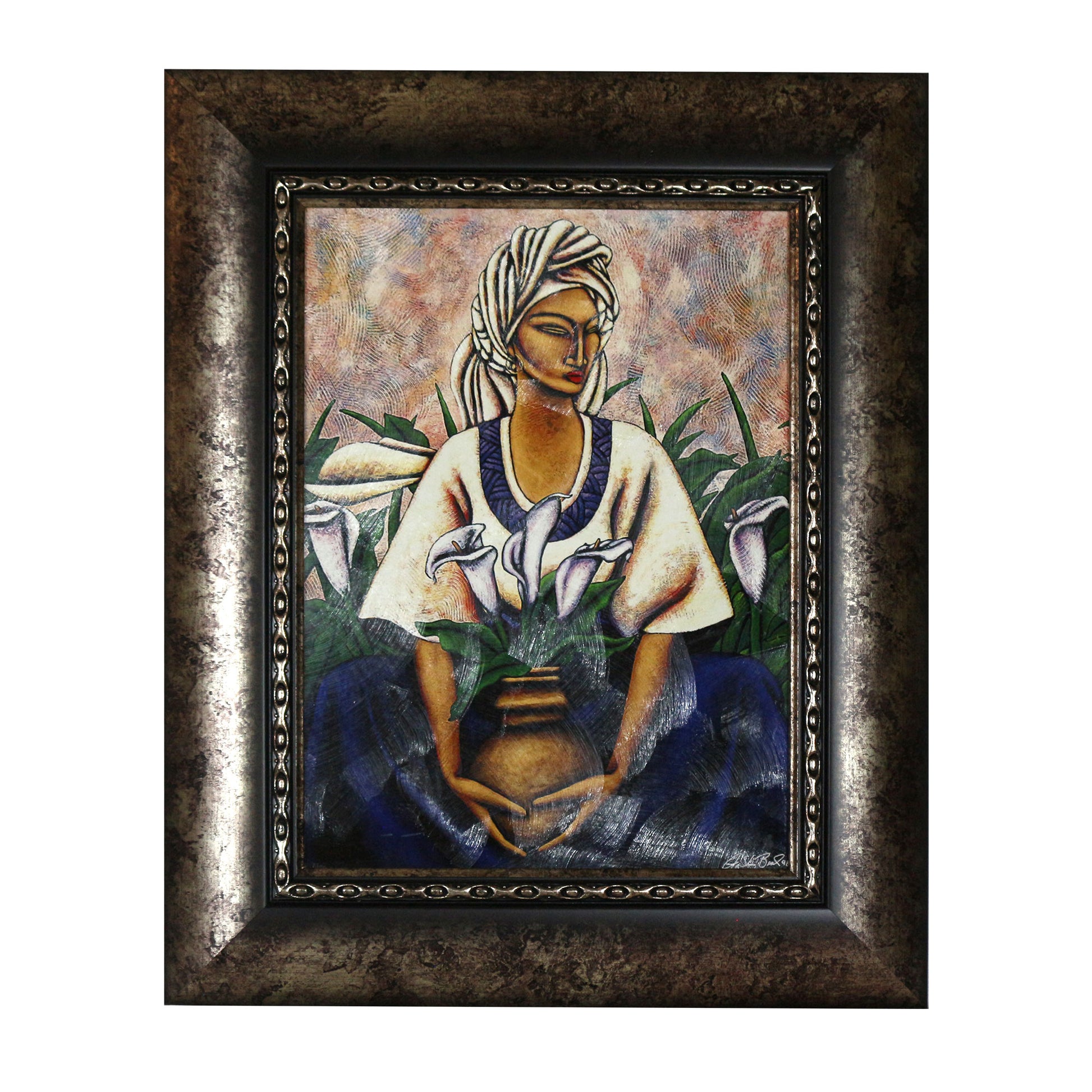 Garden Of The Lillies Framed Art - LaShunBeal.com